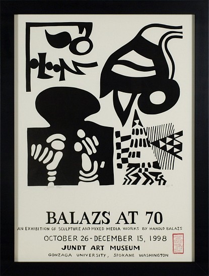 Harold Balazs, Balazs at 70; 278/300<br />unframed
1998, print