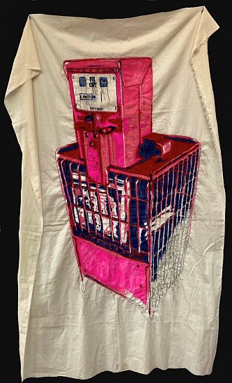 Helen Parsons, Urban Landmark - Newspaper Box
fiber