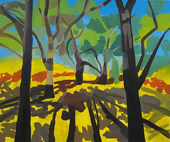 Sheila Miles, The Poetry of Trees
2021, oil and wax on canvas