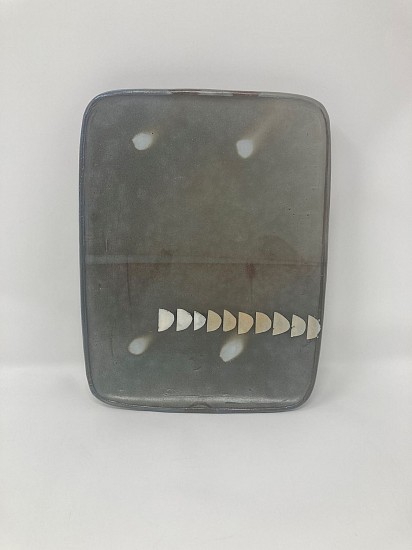 Tom Jaszczak, Rectangle Plate 1
2021, earthenware