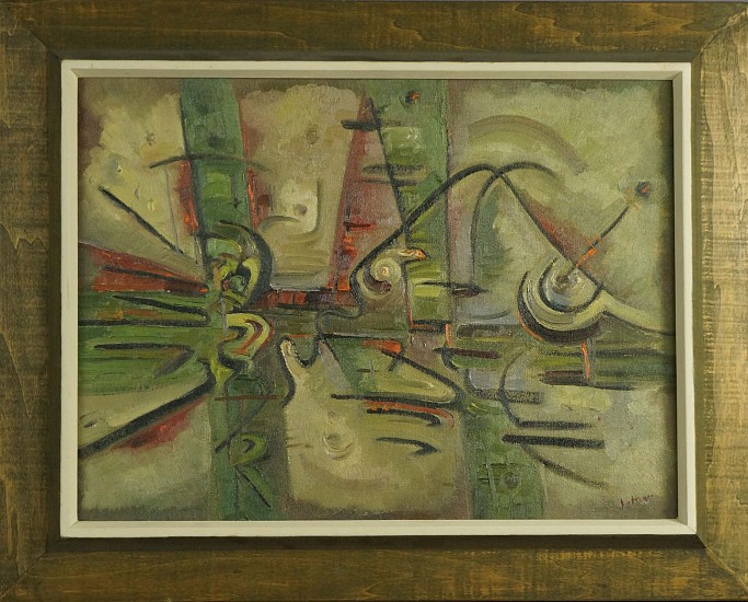 Ernest Lothar, Untitled Abstract
oil paint