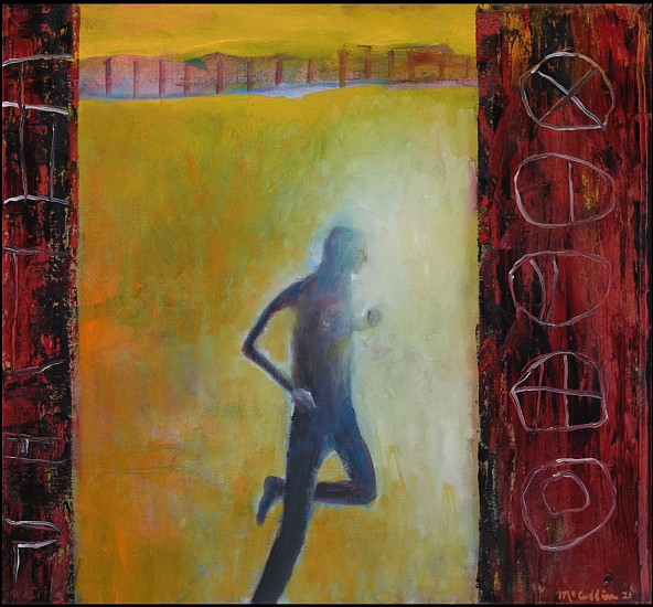 Mel McCuddin, The Morning Run
2021, oil on canvas