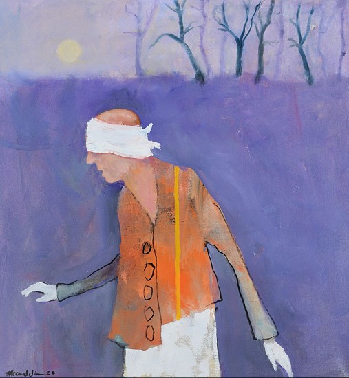 Mel McCuddin, Blind Man's Walk
2021, oil on canvas