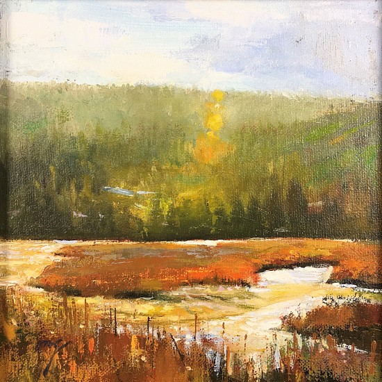 Wilson Ong, Sunlit Marsh
2020, oil on canvas