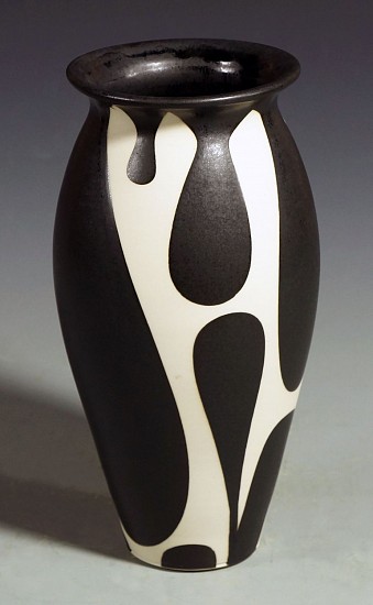 Sam Scott, Black and White Vase 4
2017, porcelain