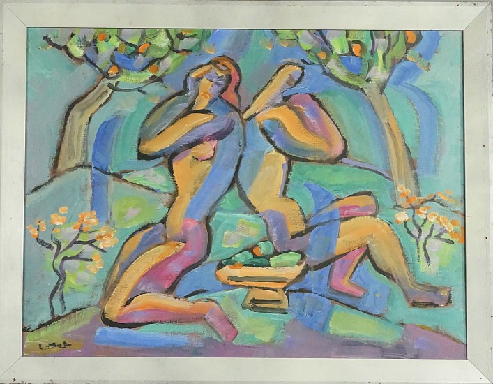 Ernest Lothar, The Garden of Eden
oil paint