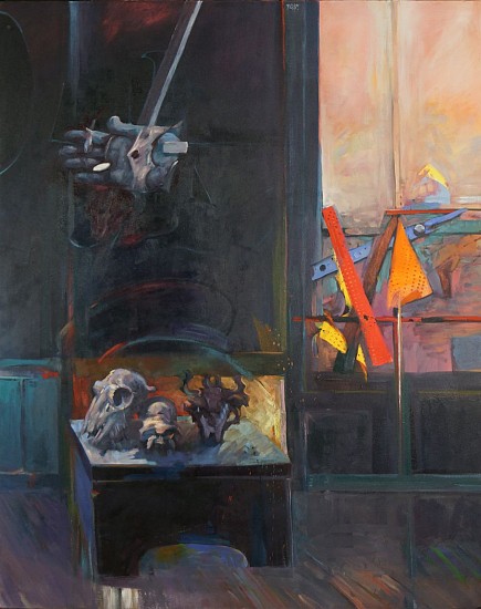 Robert Grimes, Pendulum
1989, oil on canvas