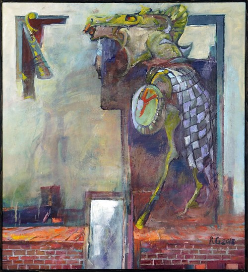 Robert Grimes, Dragon Domain
1981, oil on canvas