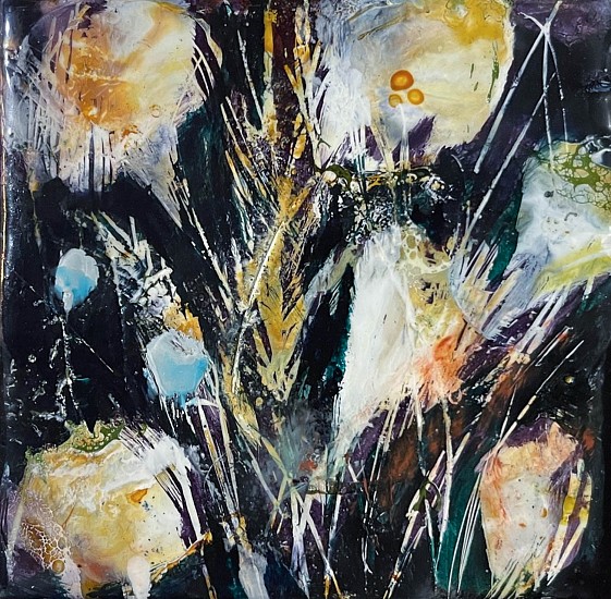 Mary Christen, Where the Wild Things Grow
2022, encaustic