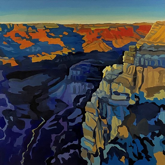 Sheila Miles, Grand Canyon
oil on canvas