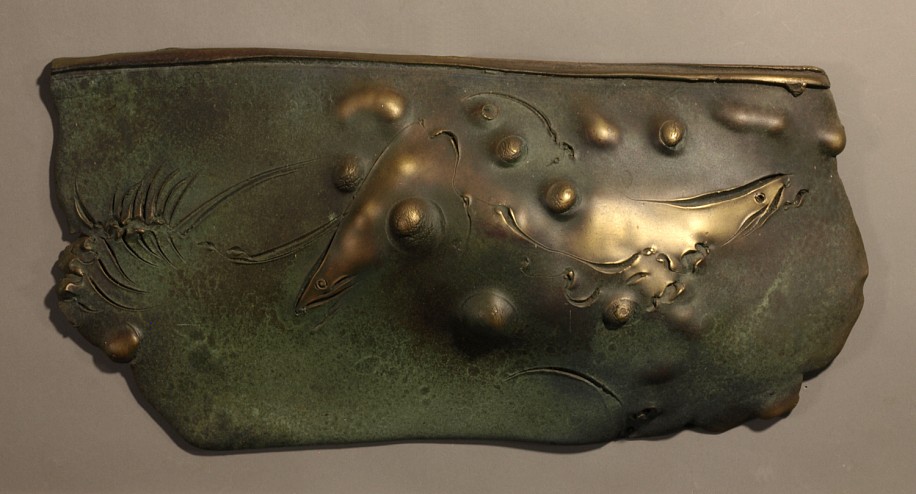 Frank Boyden, Fish Shield
one of a kind bronze casting