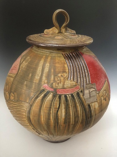 Josh DeWeese, Medium Covered Jar
2021, ceramic