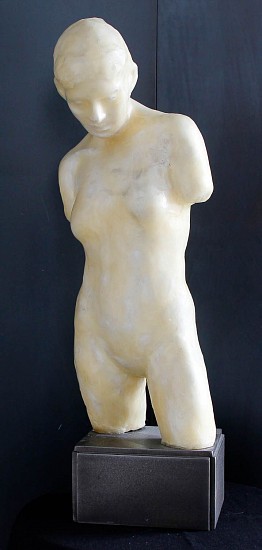 Claudia Pettis, Female Bather
2022, Wax and fired clay with stand