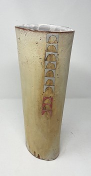 jas 0051 tall oval vase