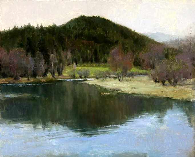 Wilson Ong, Early Spring Reflection
oil on canvas