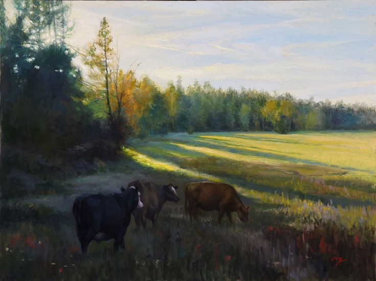 Wilson Ong, Morning Shadows
oil on canvas