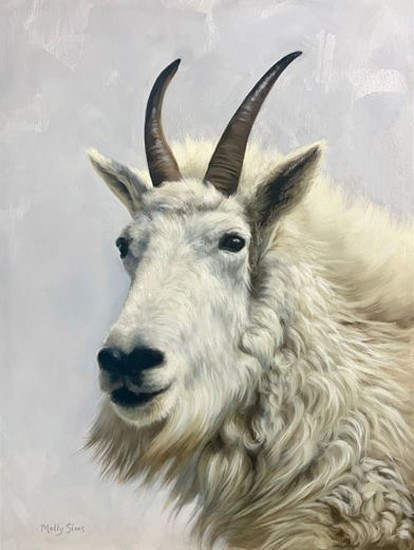Molly Sims, Mountain Goat
2022, oil on canvas
