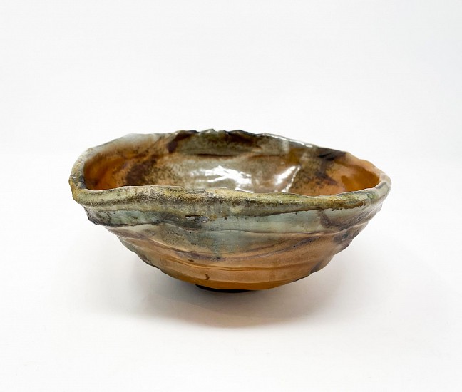 Scott Parady, Shino Bowl
2022, woodfired stoneware