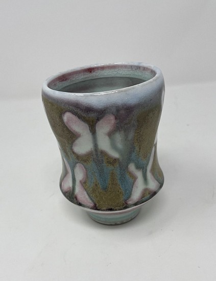 Dallas Wooten, Butterfly Sipping Cup
2022, soda-fired porcelain