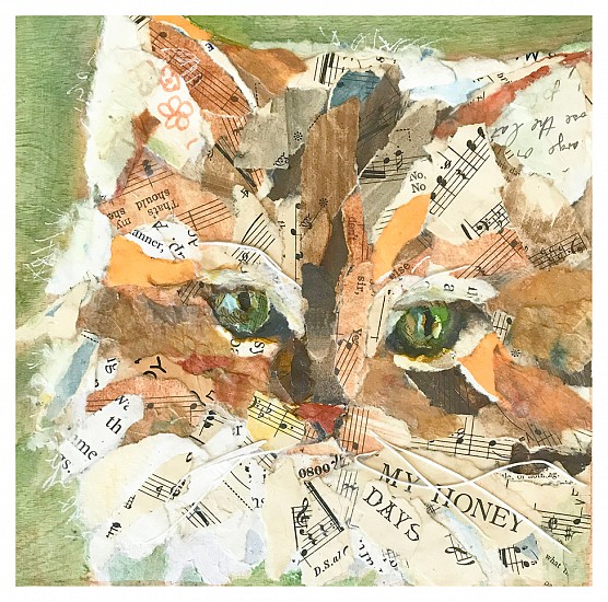 Jacquie Masterson, Calico Kitty
2022, mixed media