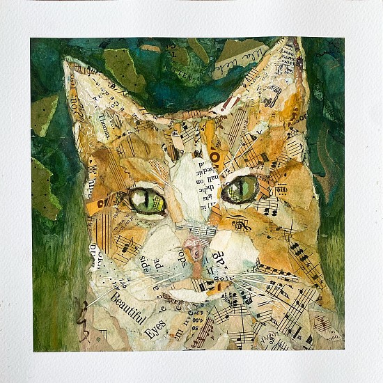 Jacquie Masterson, Tom the Cat
2022, mixed media