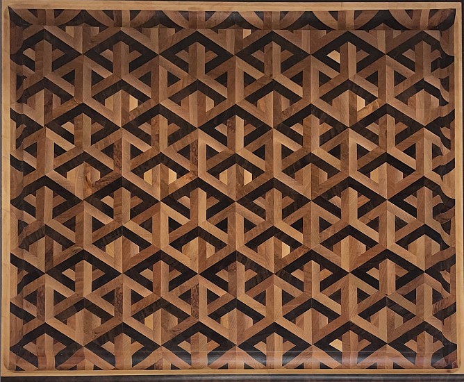 Don Scott, 3D Lattice 2
2022, Walnut, Maple, Koa