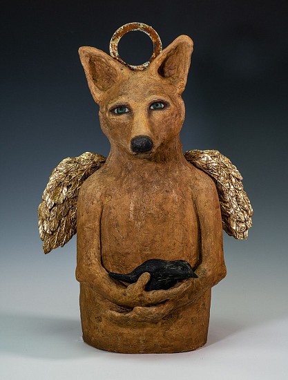 Sandi Bransford, Rusted Angel
2022, ceramic