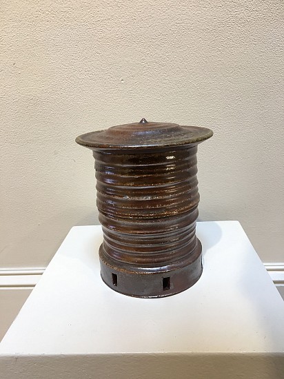 James Tingey, Stacking Jar II
2021, Wheel Thrown, Glazed, Woodfired Stoneware