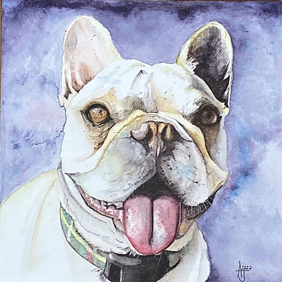 Allan Joubert, Ollie
2023, Watercolor, 300lb cold pressed 100% cotton