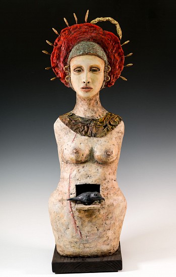 Sandi Bransford, Ancient Heart
2019, ceramic