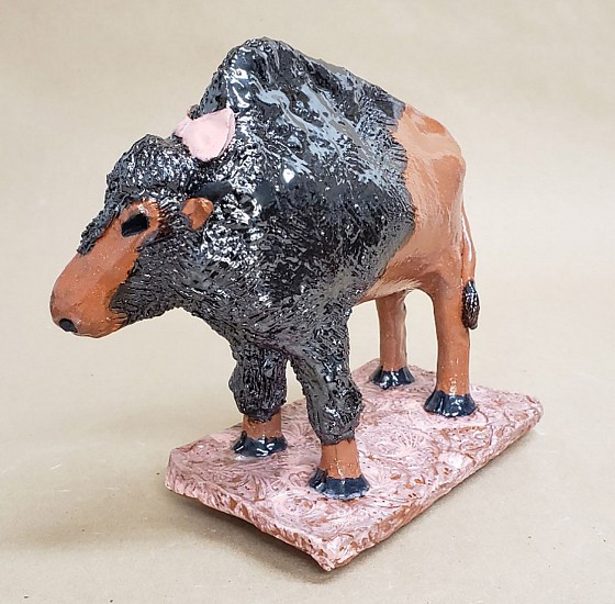 Betsey Hurd, Brenda the Buffalo
2023, glazed earthenware