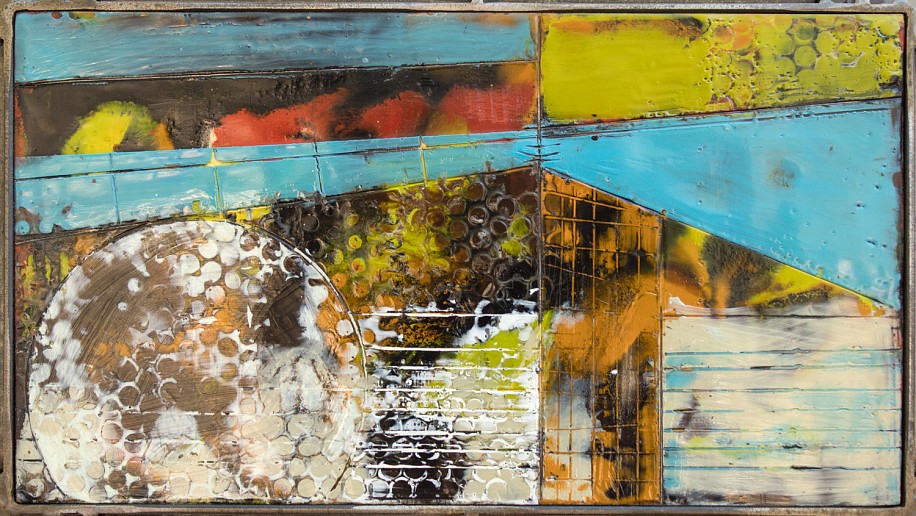 Michael Horswill, April Garden
2024, wood, steel, encaustic