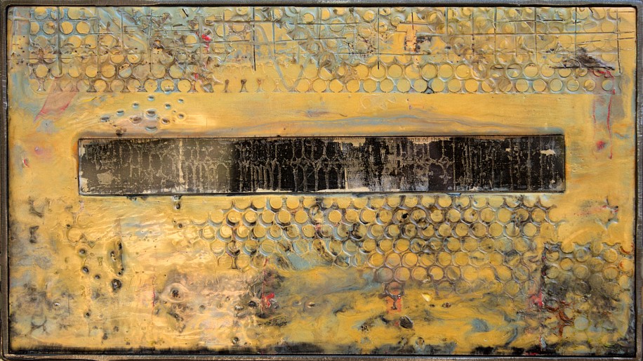 Michael Horswill, Hive Mind
2024, wood, steel, encaustic, glass