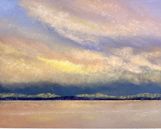 Kevin Jester, Lummi Sunset 1
2024, pastel