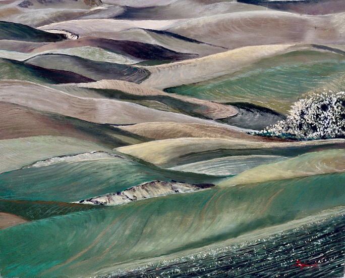 Kevin Jester, Palouse Patterns
2024, pastel