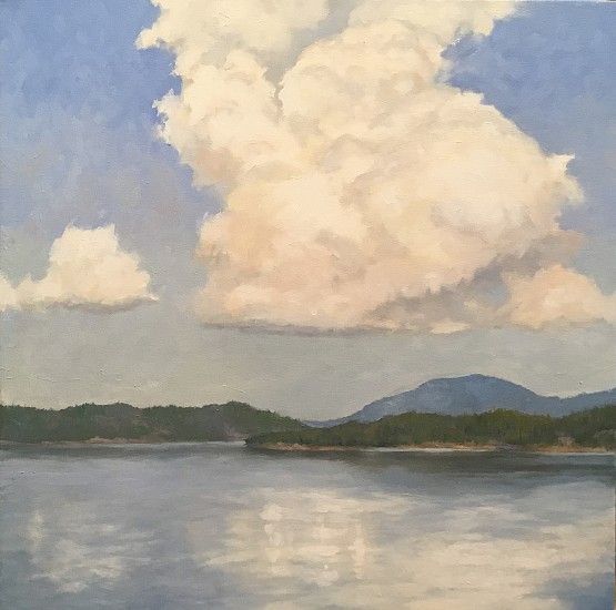 Bruce Park, Lake Coeur d'Alene Thunderstorm
2024, oil on canvas