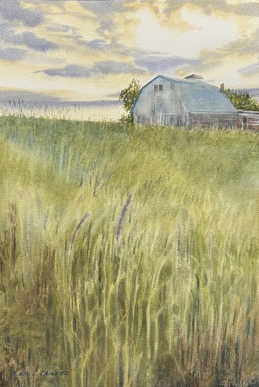 Erin Cassetto, While out for a Morning Walk
2024, Watercolor on Arches Cold press