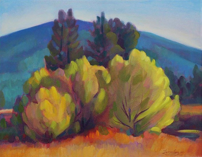 Louise Lamontagne, View From Backyard I
2024, oil on board