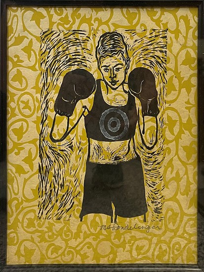 Mary Frances Dondelinger, Ready To Go
2023, Lino Cut