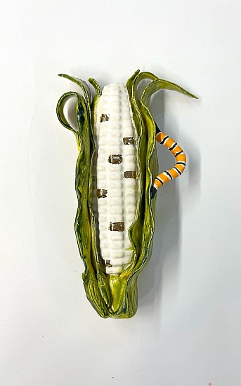 Mary Frances Dondelinger, Small Corn Cob
2022, ceramic