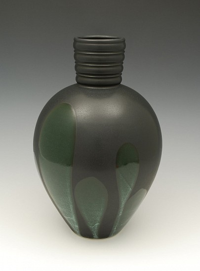 Sam Scott, Black and Glossy Vase
porcelain