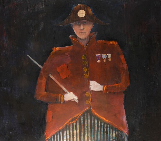 Mel McCuddin, The Counterfeit General
2014, oil