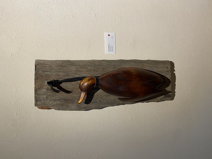 Frank Werner, Little Brown Duck
wood carving