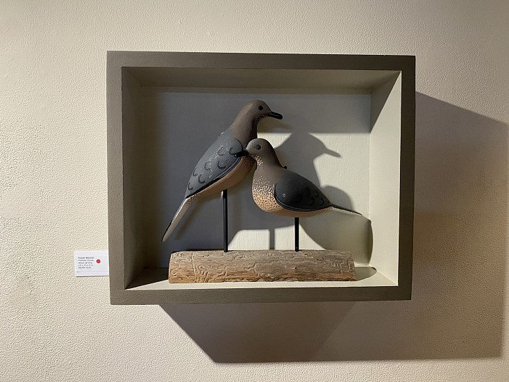 Frank Werner, Framed Doves
wood carving