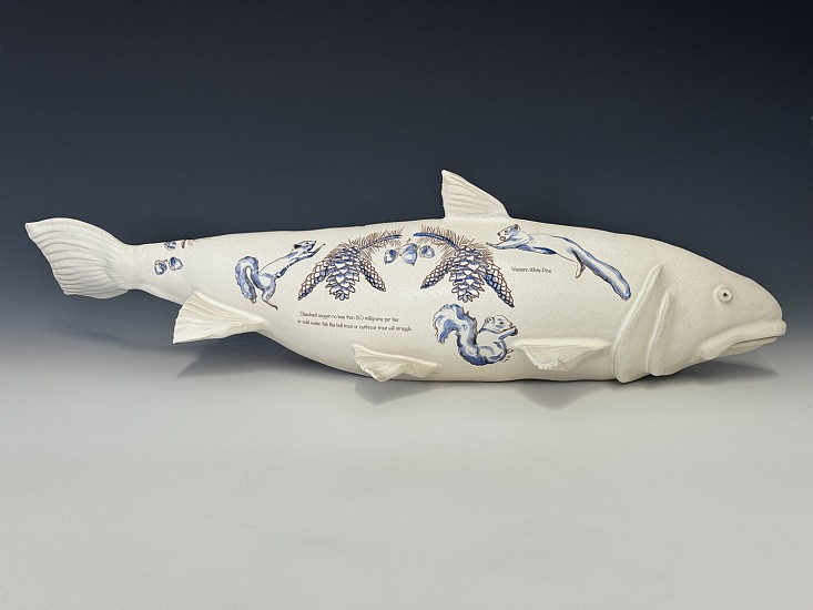 Mary Frances Dondelinger, Fish Individual 1
2024, stoneware