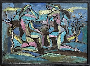 loth 0605 two figures