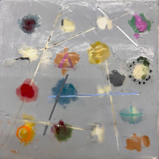 Pamela Caughey, Dot 15
2023, encaustic