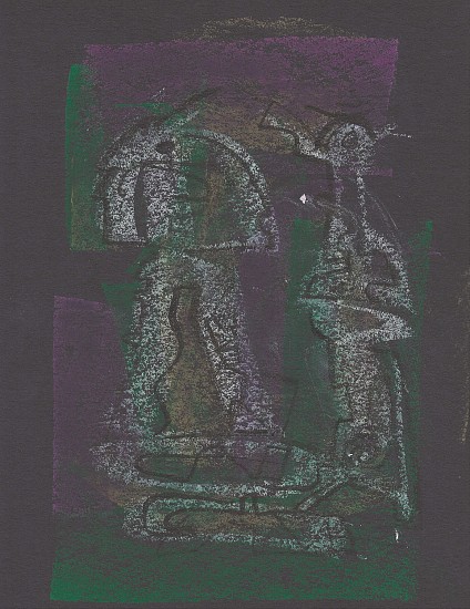 Ernest Lothar, Untitled
pastel on construction paper