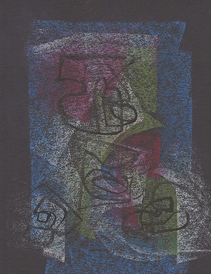 Ernest Lothar, Untitled
pastel on construction paper