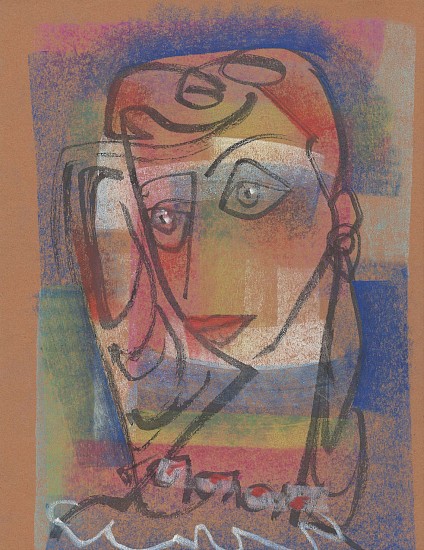 Ernest Lothar, Untitled
pastel on construction paper